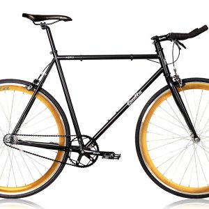 Quella Nero Goud Fixie Fiets (789555075823)