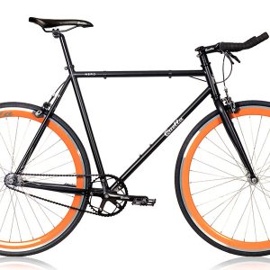 Quella Nero Oranje Fixie Fiets (789555075700)