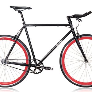 Quella Nero Rood Fixie Fiets (789555075748)