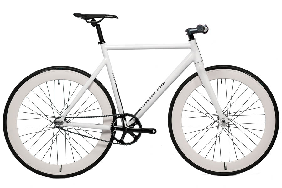 Santafixie Raval Fixie Fiets - All White 60mm (769947859187)
