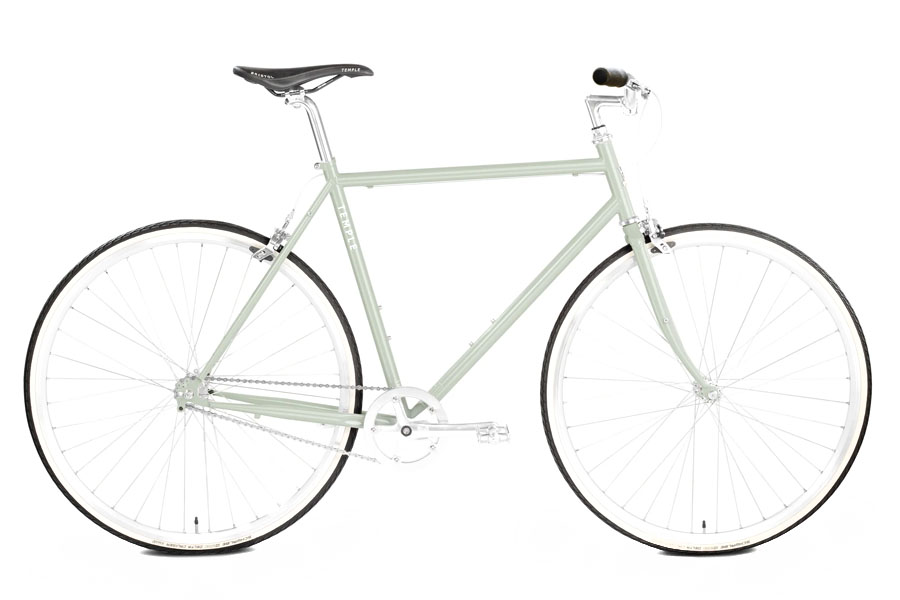 Temple Cycles Classic Single-speed fiets Lichen Green (5520201019816)