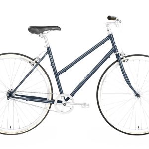 Temple Cycles Step Through Single-speed fiets Slate Blue (5520201075768)