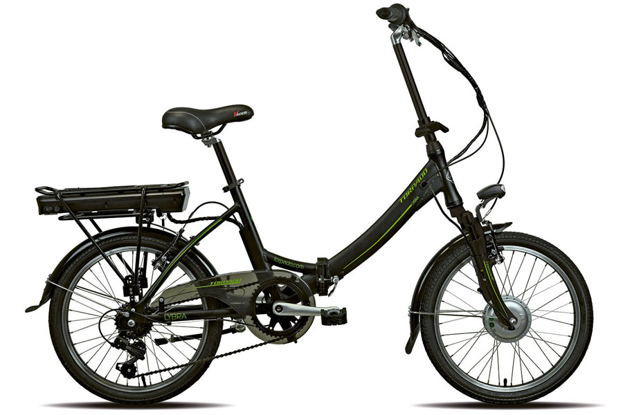 Torpado Lybra T286 Elektrische Vouwfiets - Zwart