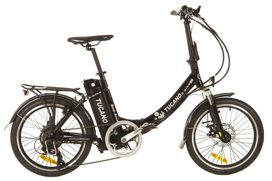 Tucano Basic Renan Elektrische Vouwfiets - Zwart