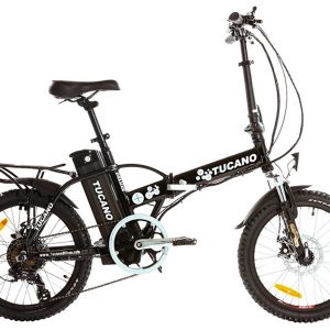 Tucano De Luxe Elektrische Vouwfiets - Zwart