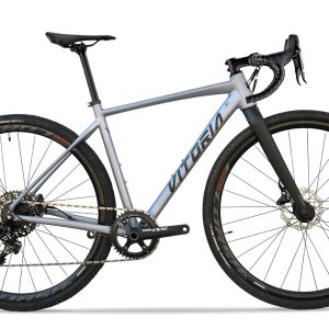 Vitoria Nyxtralight Explorer Gravel Fiets - APEX - Zilver (7427252633269)