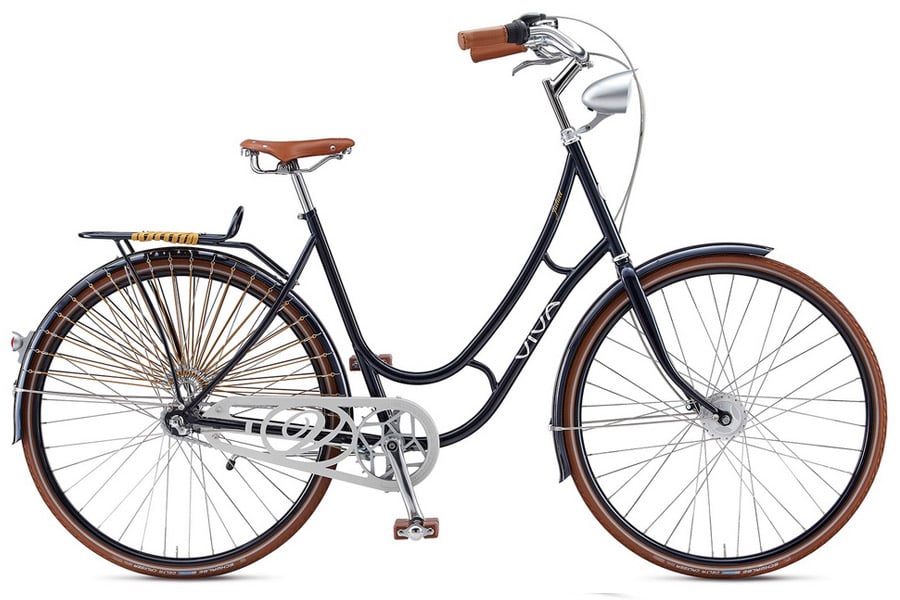 Viva Bikes Juliett 7V Damesfiets - Donkerblauw
